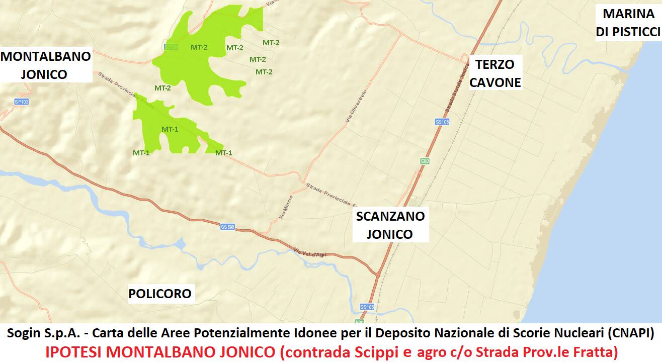 Deposito scorie radioattive, Movimento tutela Valbasento presenta le osservazioni per il “no”