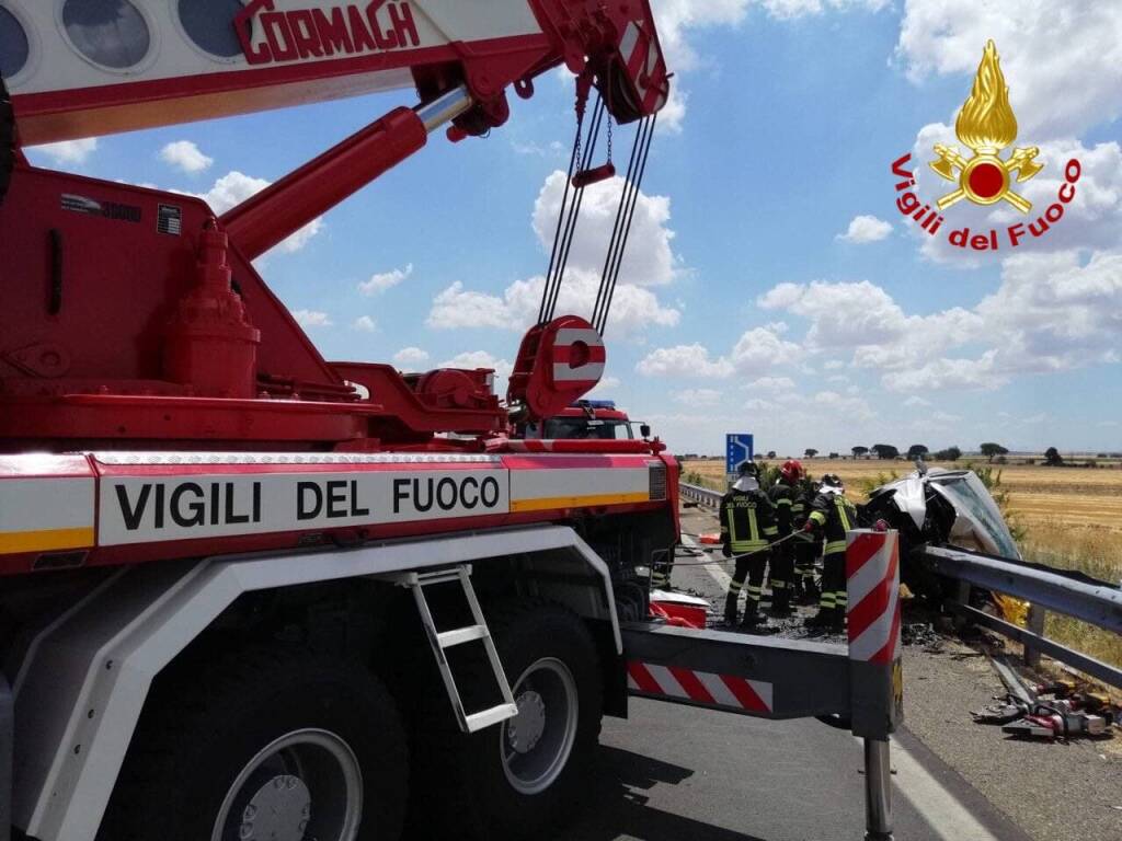 incidente venosa vigili del fuoco