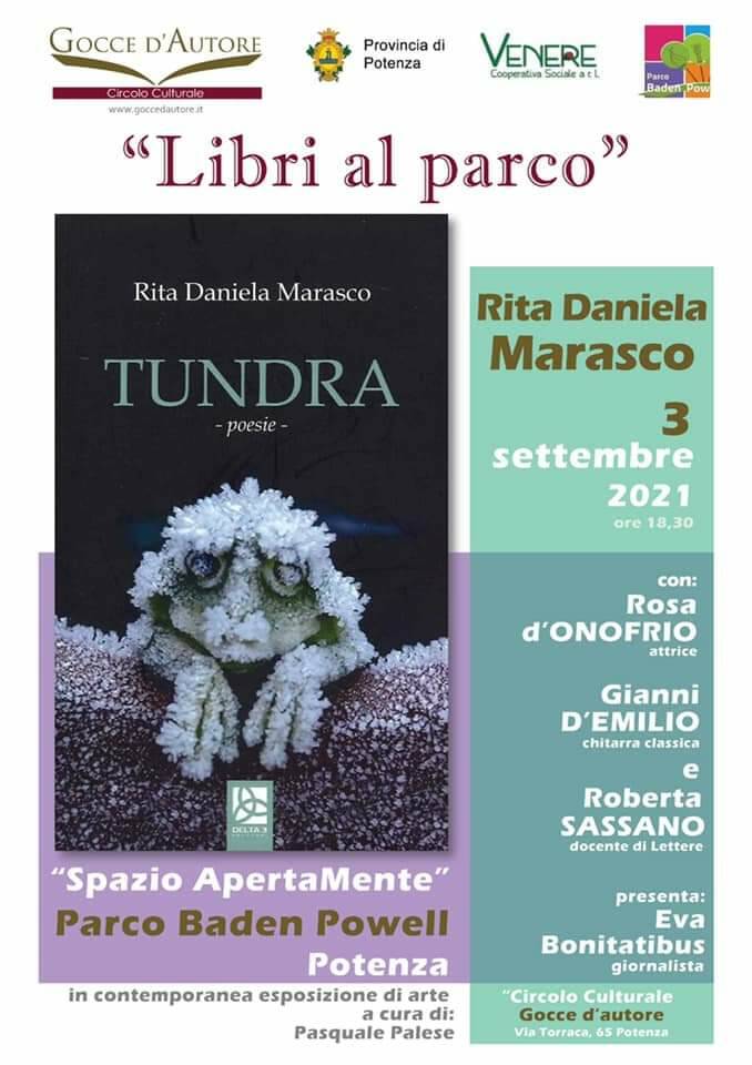 Poesia, a Potenza la presentazione della silloge di Rita Daniela Marasco