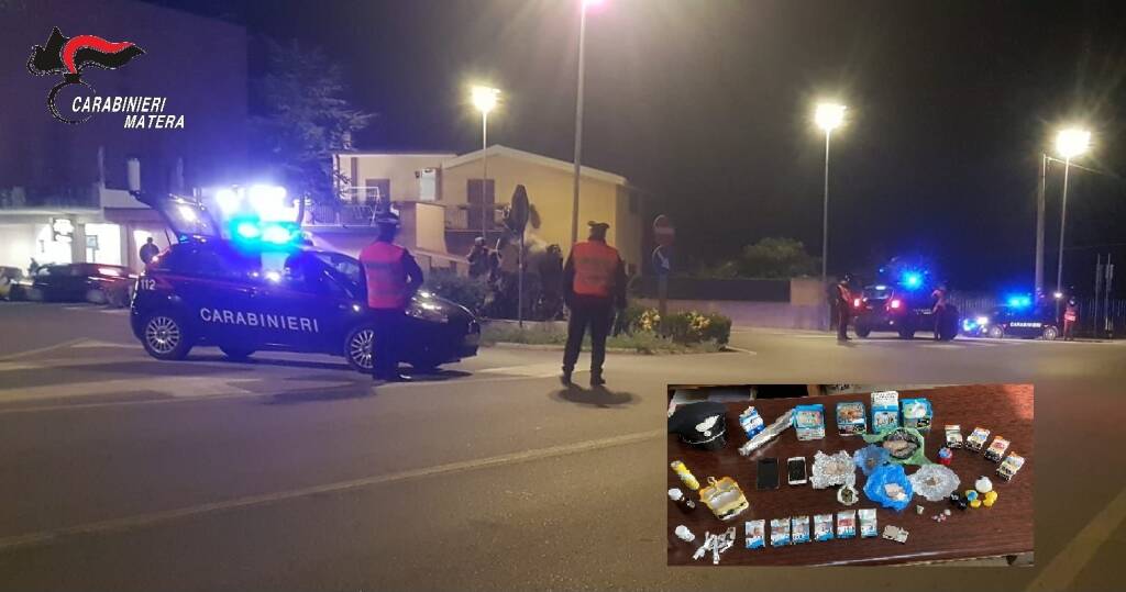 Spaccio di droga a Montalbano Jonico, carabinieri arrestano 41enne