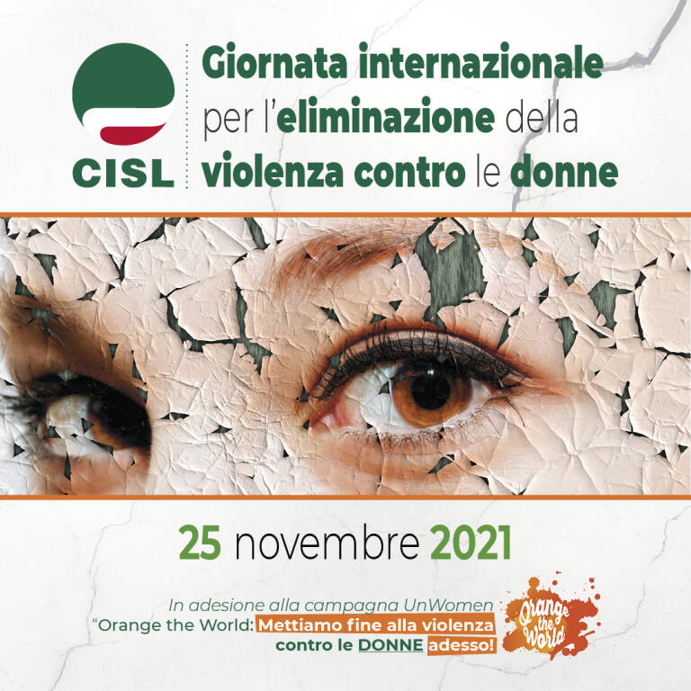 Giornata contro la violenza sulle donne, le iniziative della Cisl