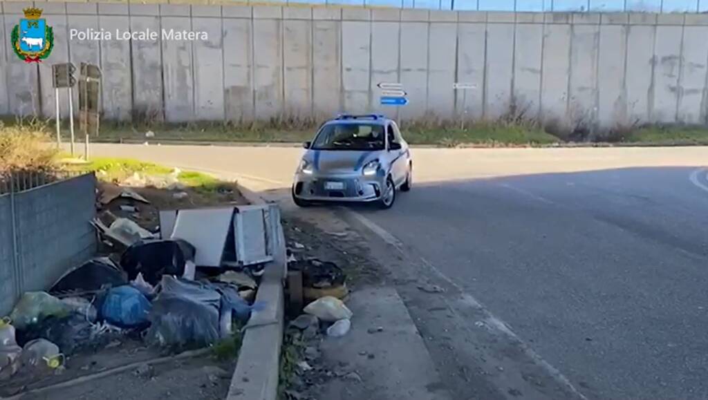 Abbandono di rifiuti, a Matera controlli intensificati