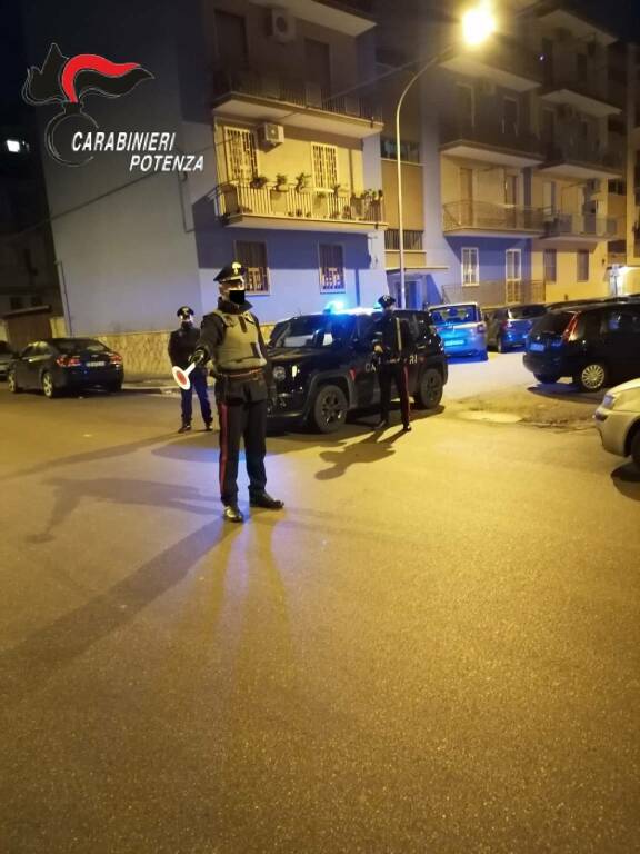 Controlli dei carabinieri nel Potentino, 28 denunciati