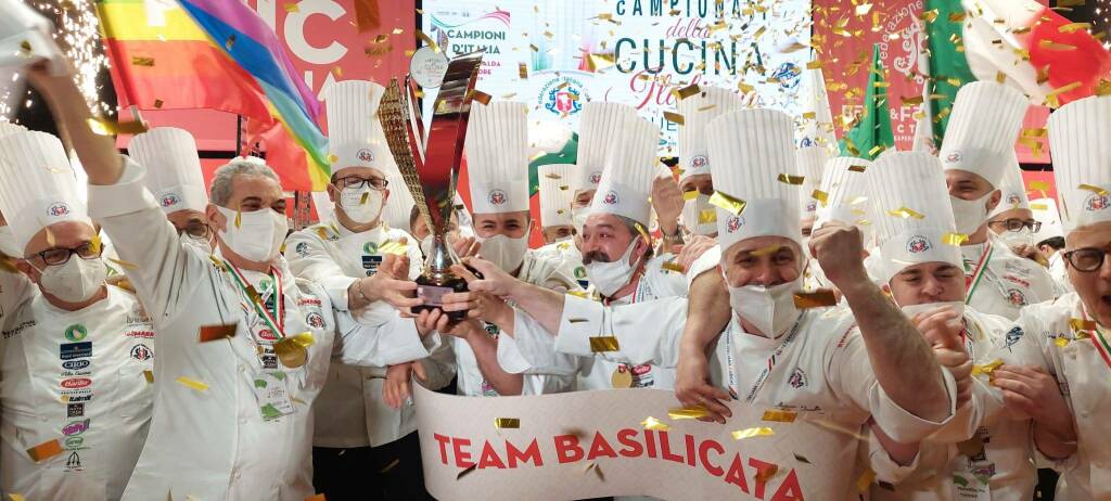 Cuochi lucani medaglia d’oro ai Campionati della Cucina Italiana
