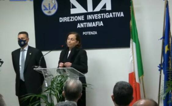 Mafia, inaugurata a Potenza la sezione operativa della Dia