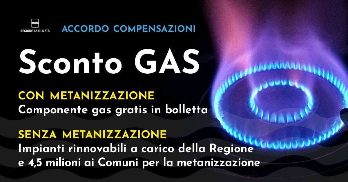 Bonus gas Basilicata, ecco le video guide per l’autocertificazione