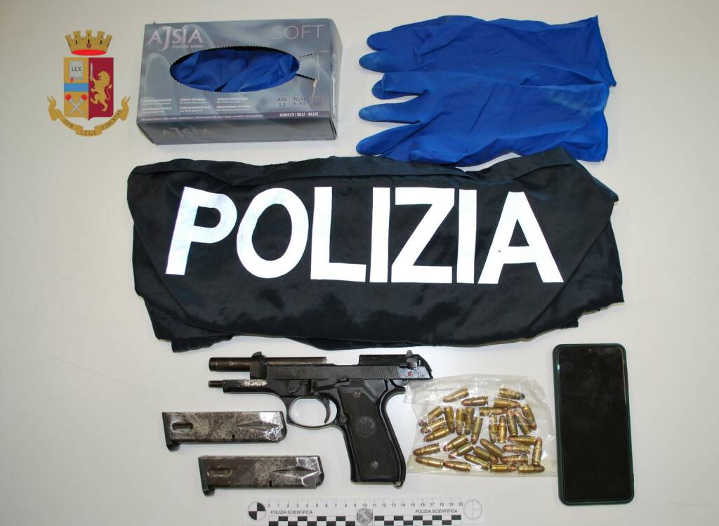 Porto abusivo di armi: un arresto a Matera