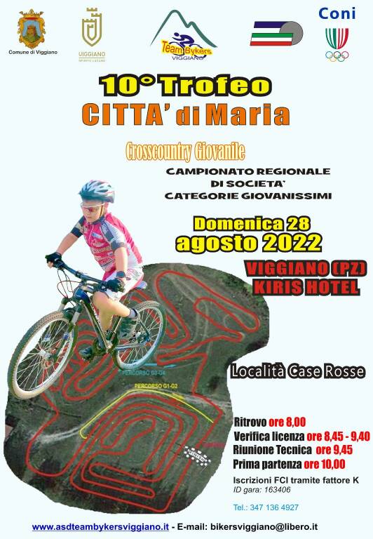 Ciclismo, a Viggiano il Trofeo Città di Maria