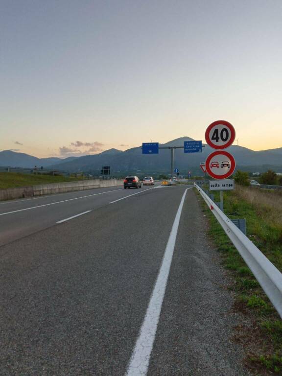 Strade, riaperto il tratto della Statale 95 tra Brienza e Satriano Sud