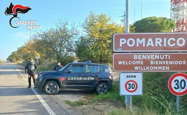 Carabinieri Pomarico