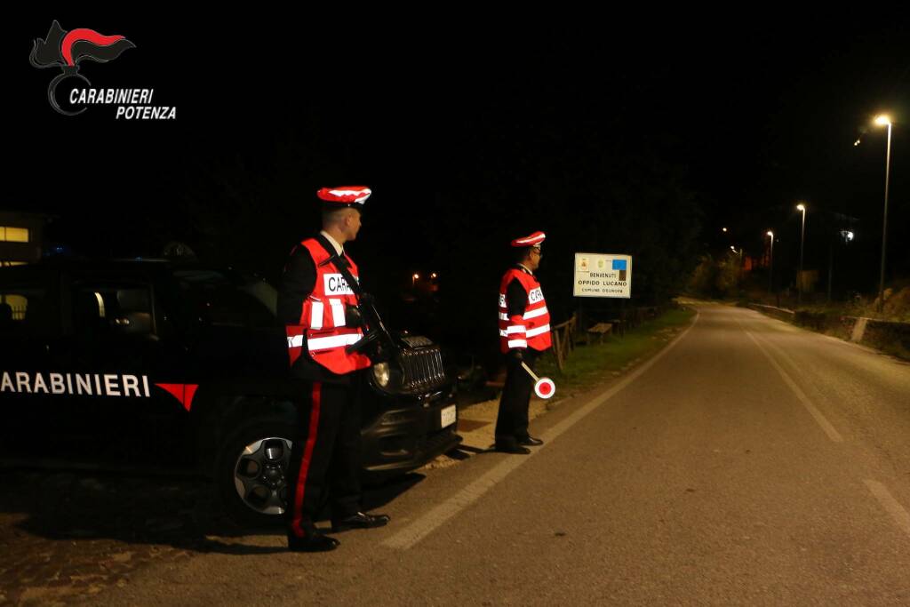 Controlli dei Carabinieri nel potentino, denunciate due persone e sequestrate droga e armi bianche