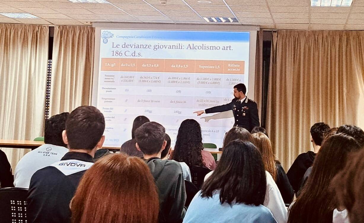 Il ruolo dei Carabinieri nella società, i militari di Tricarico incontrano gli studenti