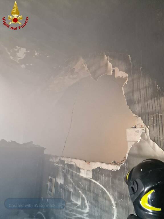 Incendio in abitazione a Tursi, evacuate tre persone