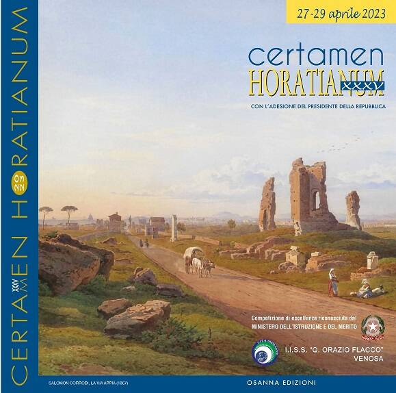 Certamen Horatianum, a Venosa è tutto pronto per la trentacinquesima edizione