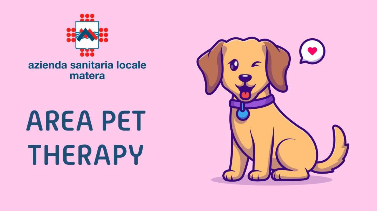 All’ospedale di Matera uno spazio per la pet therapy
