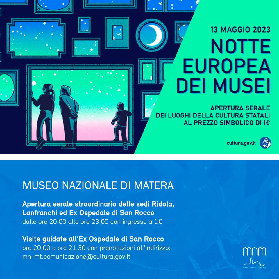 La Notte europea dei Musei al Museo nazionale di Matera