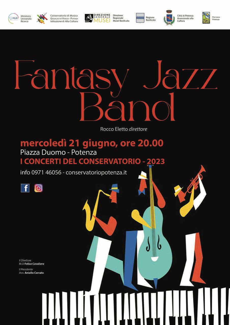 Festa della Musica, a Potenza il concerto Fantasy Jazz Band
