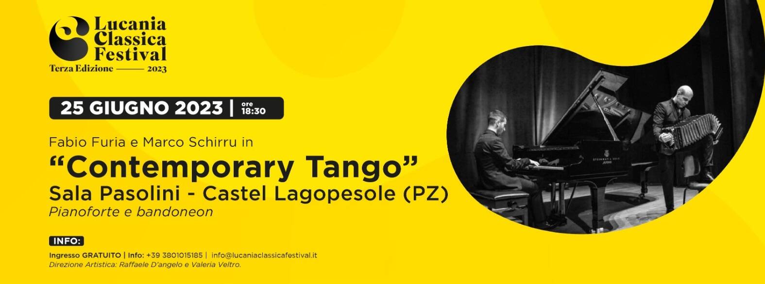 Lucania Classica Festival, Contemporary Tango a Lagopesole