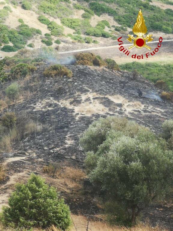 Incendi a Matera e provincia: diversi gli interventi dei Vigili del Fuoco