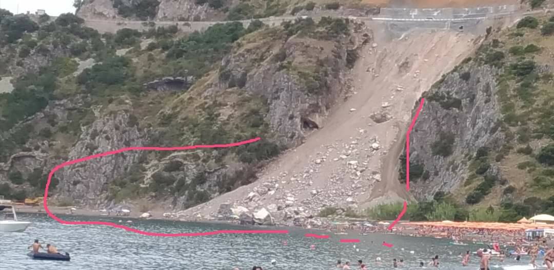 Maratea, frana spiaggia di Castrocucco: nuova perimetrazione area di rischio