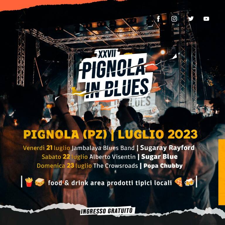 Pignola in Blues è pronto a ospitare i migliori gruppi italiani e stranieri