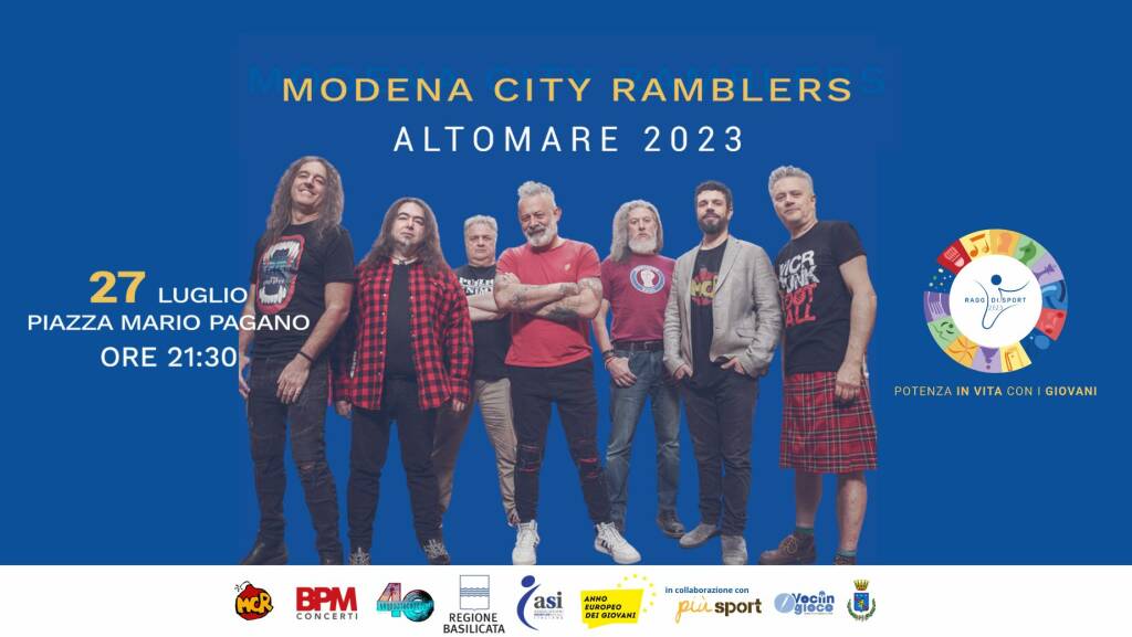 I Modena City Ramblers in concerto a Potenza