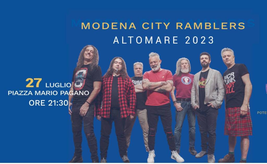 I Modena City Ramblers in concerto a Potenza