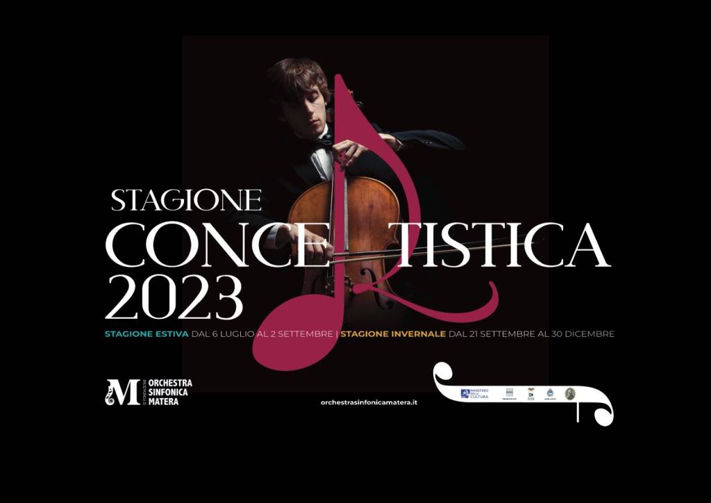 Orchestra sinfonica di Matera, dal 6 luglio al via gli eventi