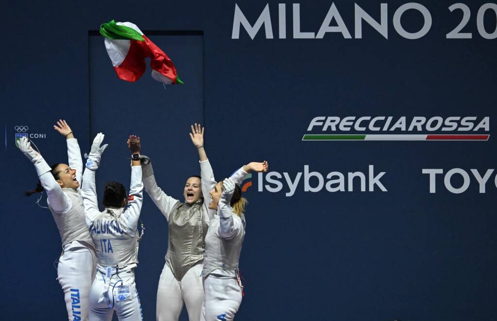 Mondiali di scherma, l’Italia prende il volo: è oro nel fioretto femminile