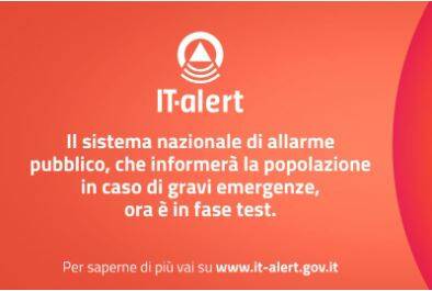 Sistema nazionale di allarme pubblico, il 19 settembre sarà testato in Basilicata