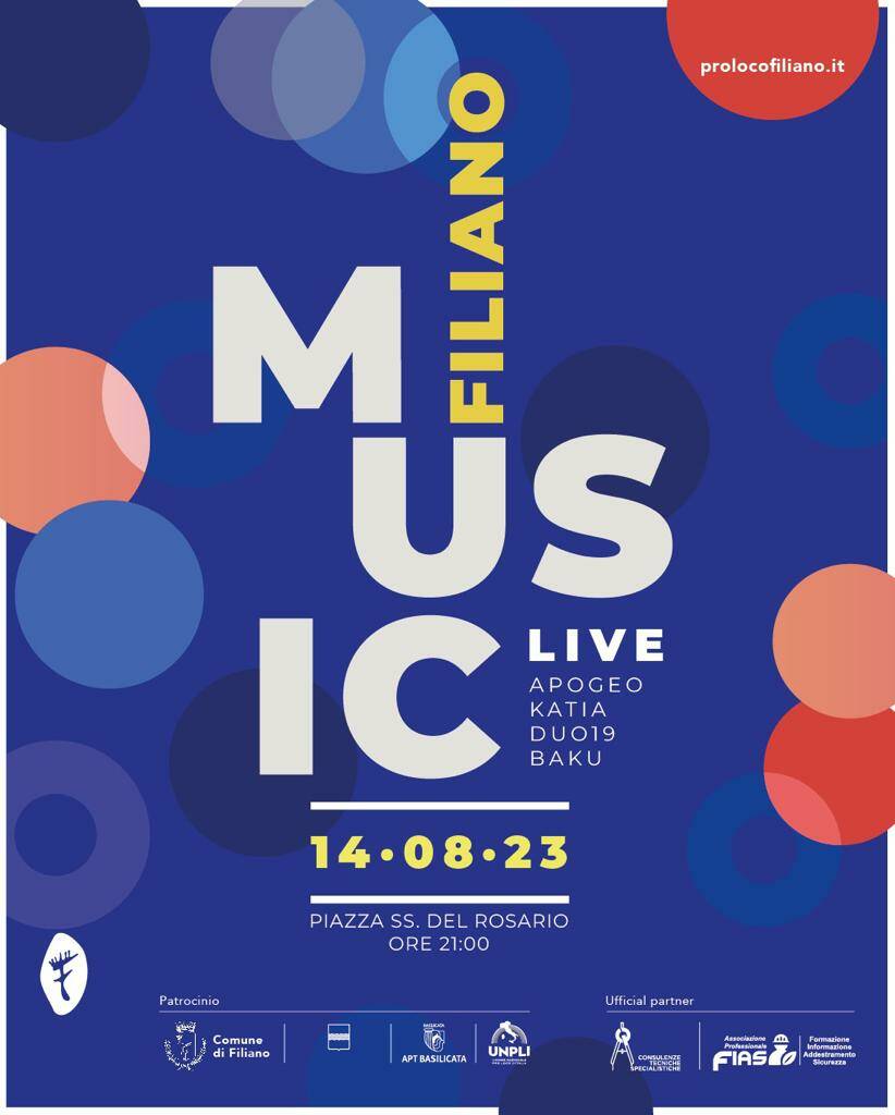 Torna il Filiano Music Live