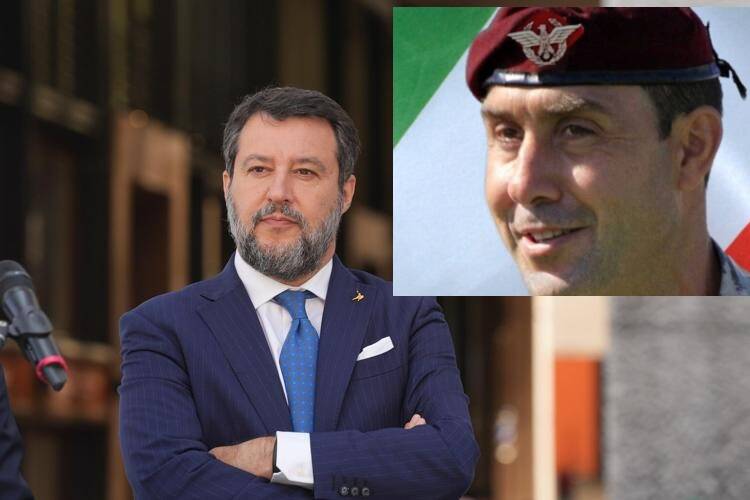 Matteo Salvini, la destra e il generale che ha difeso la patria