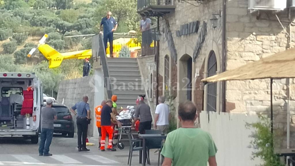 Incidente sul lavoro a Cirigliano
