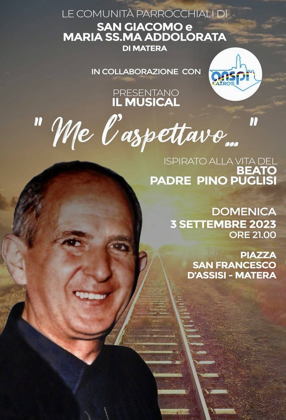 A Matera un musical per ricordare don Pino Puglisi