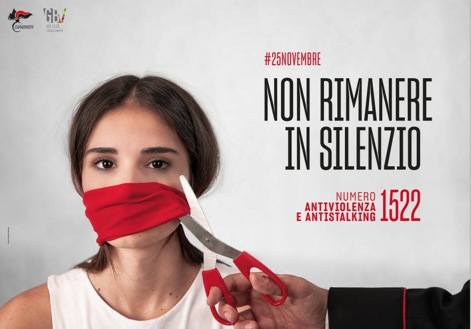 “Non rimanere in silenzio”, la campagna dei Carabinieri contro la violenza di genere