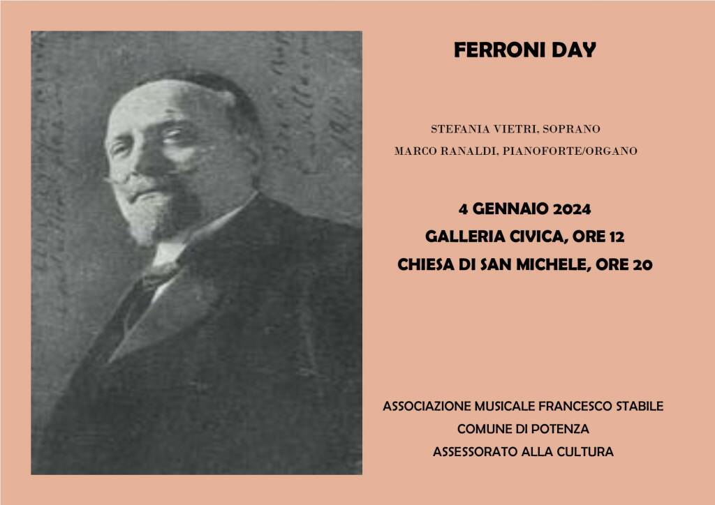 A Potenza un giorno dedicato al compositore Vincenzo Ferroni