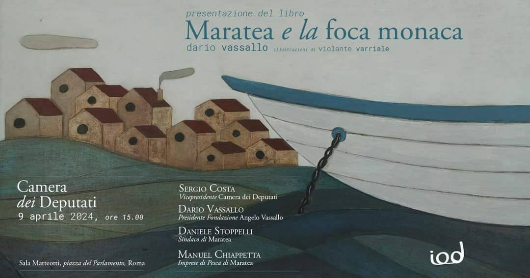 “Maratea e la foca monaca”, la favola di Dario Vassallo per la “perla del Tirreno”