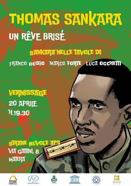 A Matera una mostra sul fumetto “Thomas Sankara, un rêve brisé”