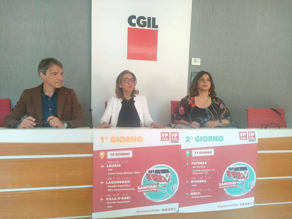 La campagna nazionale sulla sanità, promossa dalla Fp Cgil, fa tappa in Basilicata