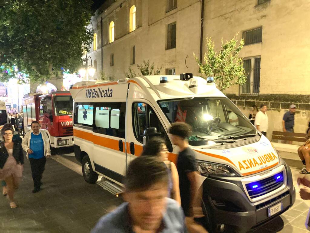 Festa della Bruna ambulanza