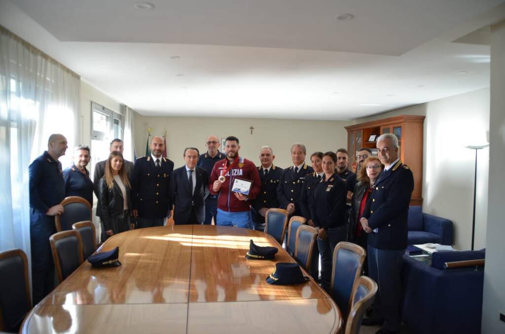 Donato Telesca incontra il Questore di Potenza